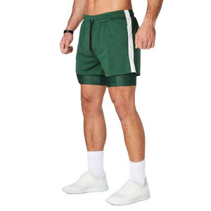 Shorts Deportivos para Hombre, Estilo Urbano, para Gimnasio y Running, Ecológicos, con Logotipo Personalizado, Cintura Tejida, Secado Rápido, Transpirables - Product Image 3