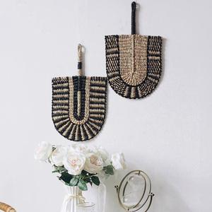 พัดมือหญ้าทะเลมีสไตล์-ของเล่นทำมือส่วนบุคคลของที่ระลึกสำหรับฤดูร้อนชายหาดในร่มกลางแจ้งศิลปะใช้สะสม - Product Image 5