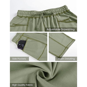 กางเกงจ็อกเกอร์ผู้หญิงทรงหลวม OEM พิมพ์ลายปัก เอวสูง รับทำโลโก้ ผลิตจากโรงงาน - Product Image 6