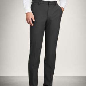 Pantalon à carreaux noir pour homme, coupe slim, style classique, décontracté ou habillé, pour tenue professionnelle ou de costume, OEM ODM - Product Image 1