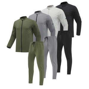Fabricant OEM – Survêtements personnalisés haut de gamme imprimés par transfert thermique – Ensemble de survêtements sportifs de haute qualité, écologiques et respirants - Product Image 2