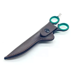 Highly Rated Professional Salon Tegra Surgical 4Cr13 Stainless Steel Medium Rubber Handle Right-Handed Barber Scissors 28 Teeth - Product Image 3