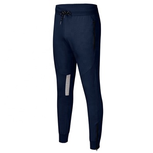 Custom Made With Your Own Logo Men's Homme Wide Leg Pants Active Unisex Sweat Pants With Side Pockets Zipper Jogger - Product Image 5