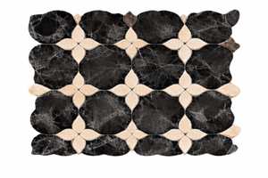 Mosaico de Calcita de Alta Pureza 24x24, Impermeable, Ecológico, Moderno, para Uso en Interiores de Hospitales, Villas y Apartamentos, Diseño Gráfico Ligero - Product Image 4