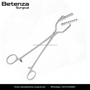 Professional Reusable Laparoscopic Purse Stitching Clamp Forceps High Grade Stainless Steel Surgical <b>Instrument</b> - Product Image 3