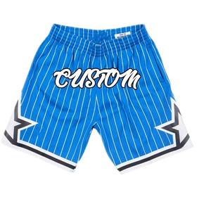 Shorts de basket-ball tendance neufs d'usine OEM, shorts de sport en mesh à séchage rapide, shorts de basket-ball en polyester - Product Image 2