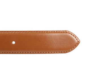Cinturón Clásico de Cuero Genuino de Vaca de Primera Calidad, Hebilla de Pin para Oficina, Venta Directa de Fábrica, Precio al por Mayor - Product Image 3