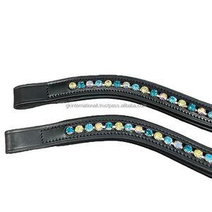 แผ่นหนังรูปม้าทำมือแผ่นคริสตัลพลอยเทียมตกแต่งช่องเปล่าสินค้าขายส่ง - Product Image 1