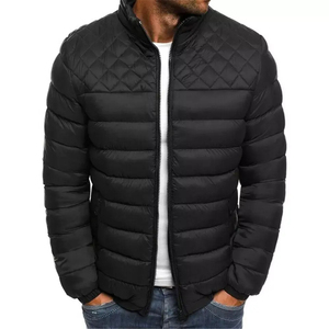Chaquetas Acolchadas para Hombre con Logotipo Personalizado al por Mayor, MOQ Bajo, Última Moda 2025, Chaquetas Acolchadas Extra Grandes para Invierno - Product Image 1