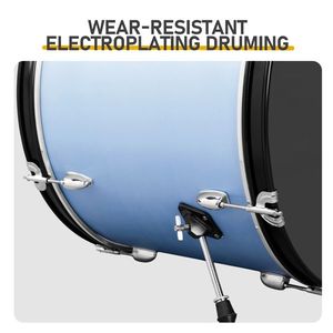 Set Batteria Completo Blu da 5 Pezzi per Adulti con Grancassa, Rullante, Timpano da Terra, Piatto Ride da 16 pollici, Piatto Hi-Hat da 14 pollici - Product Image 2