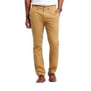 OEM Vente en gros Meilleure vente Pantalon chino décontracté pour hommes 100% Coton Uni Design tendance Logo personnalisé Qualité orientée vers l'exportation - Product Image 3