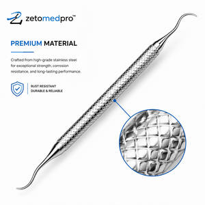 Instrument dentaire de qualité supérieure 9K/11K en acier inoxydable de qualité médicale réutilisable OEM Zetomed Pro - Product Image 4