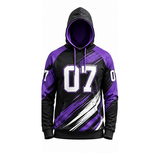 Sweat-shirts à capuche de sport sublimés pour hommes, personnalisés, pour l'entraînement, la gym, les équipes, la remise en forme, vente en gros - Product Image 1