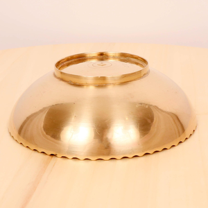 Vintage Solid Brass <b>Bowl</b> Antique Style Decorative <b>Metal</b> <b>Bowl</b> for Home Decor Tabletop Display and Serving Kitchen Home Decor - Product Image 2