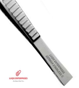 Brown Tissue Forceps Delicate Teeth Scraper End Surgical Instrument Stainless Steel Precision Medical Forceps - Product Image 3