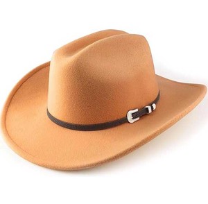 Genuine Full Grain Leather Distressed Western Style Wide Brim Cowboy <b>Hat</b> Water Resistant Outdoor Unisex All Season USA Europe - Product Image 4