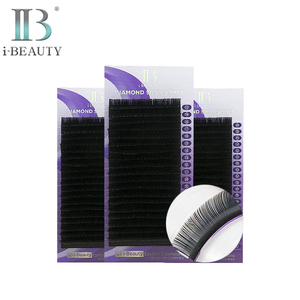 ต่อขนตา I-BEAUTY - ขนตา Ib Diamond Silk พรีเมียม ทำมือ ขนตาธรรมชาติ ยาวสไตล์เกาหลี ขนตาแบบเส้นต่อเส้น - Product Image 1