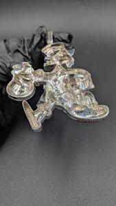 Colgante de Bolsa de Dinero con Diseño de Dibujos Animados, Estilo Iced Out, de Plata de Ley 925 con Diamante Moissanita, Joyería Hip Hop de Lujo, Colorido, Unisex, Amuleto de Destaque - Product Image 5