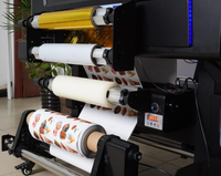 INKGIANT A2 rouleau à rouleau imprimante UV DTF solution de marquage à chaud intégrale et partielle or et argent pour autocollant