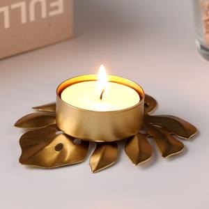 Bol à bougie en métal gravé à la main avec couvercle, porte-bougie décoratif de luxe pour la décoration de la maison, récipient pour cadeau de mariage - Product Image 3