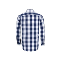 Kemeja Kasual Pria Berkualitas Premium, Bahan Rajut Flanel, Lengan Pendek, Regular-Fit, Anti-Kusut, Cepat Kering, dan Bernapas
