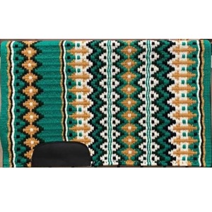 Manta de Montar Occidental Multicolor con Patrón Geométrico Navajo, Tejida a Mano, Contorneada, para Equitación, Accesorios de Equitación Occidental - Product Image 2