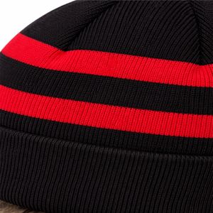 Gorro de Punto Clásico para Hombre, Diseño a Rayas, con Puño, para Invierno, Clima Frío, Unisex, Moderno, Elástico, Agradable al Tacto - Product Image 6
