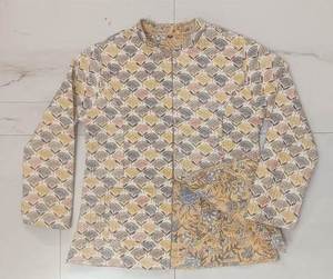 Premium Handmade Cotton Quilted Women's Jacket <b>Reversible</b> Lightweight Floral Winter <b>Coat</b> Factory Supplier India - Product Image 1