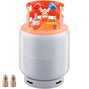 30 libbre. Serbatoio di recupero AC con interruttore a galleggiante e adattatori da 1/4 e 1/2, riutilizzabile per sistemi HVAC - Product Image 5