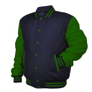 Chaquetas Varsity Elegantes de Primera Calidad, Mangas Largas, Transpirables, Cuello Alto, Logotipo Personalizado, Chaqueta de Béisbol Universitaria Unisex 100% - Product Image 2