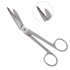 Lister Bandage Scissors 5.5'' (14cm) Angled Best Stainless Steel Scissors - Product Image 5