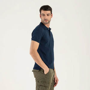 Camiseta Polo de Golf Personalizada de Poliéster/Algodón, Camiseta de Spandex/Algodón para Sublimación, Polo en Blanco, Tallas de Hombre, 180 Gramos - Product Image 4