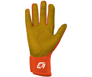 Gants de frappeur de baseball personnalisés Beucebolt, qualité supérieure, directement de l'usine, paume en cuir Cabretta, dos en cuir de vachette, ambidextres, fermeture auto-agrippante - Product Image 4
