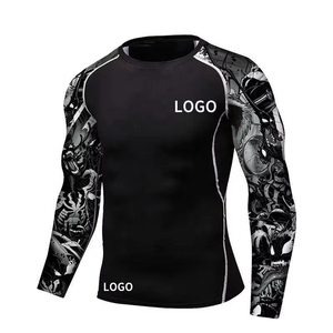 เสื้อรัดกล้ามเนื้อ BJJ คุณภาพสูงสำหรับผู้ชาย ระบายอากาศได้ดี ขายดี ทนทาน เสื้อรัดกล้ามเนื้อคุณภาพดีที่สุดสำหรับผู้ชาย - Product Image 4