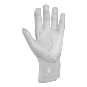 Bruce <b>Bolt</b> High Quality Premium Cabretta Leather Batting Gloves <b>Hook</b> Loop Closure Durable Long Cuff Design Ambidextrous - Product Image 6
