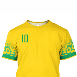 Customized Lightweight Soccer Jersey Short Sleeve Printed Quick Dry Breathable <b>Polyester</b> Football <b>Shirt</b> - Product Image 6