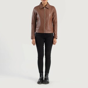 Veste décontractée pour femme Proventure Industry en cuir de vache véritable, imperméable, réversible, respirante et écologique pour l'hiver - Product Image 4