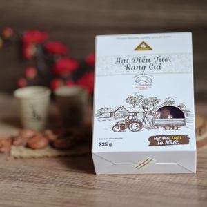 Nueces de Anacardo Orgánicas Premium Tostadas y Secas W240 en Caja de Regalo de Papel de 235g - Suministro Directo de Fábrica Vietnam Listas para Usar - Product Image 6