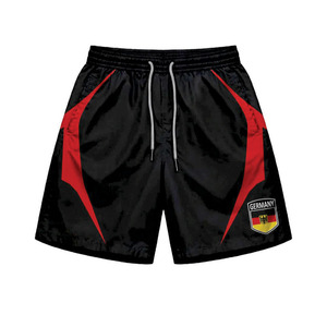 Ensemble de survêtement tendance personnalisé Allemagne : Veste coupe-vent et short, sublimation, pour équipes sportives, tenue d'été, sweats à capuche, vente en gros - Product Image 5