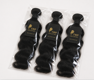 Extensions de cheveux humains indiens 100% naturels, ondulés, vierges, noirs naturels, doux et sans nœuds, pour la vente en gros et l'exportation - Product Image 6