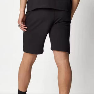 Custom Logo Summer Men's High Street Style Two-Piece Breathable Knitted Polyester/Cotton Digital Print T-Shirt Shorts Set - Product Image 4
