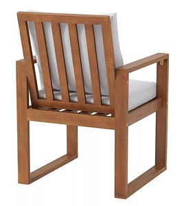 Fauteuil élégant et moderne en bois massif Sièges rembourrés durables pour patio, salle à manger de jardin Meubles d'extérieur de qualité supérieure fabriqués au Vietnam - Product Image 4