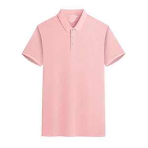 Camiseta Polo Lisa para Hombre, Mezcla de Algodón para Uso Diario, Ropa Casual Elegante - Product Image 2
