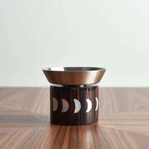 Luxury Wooden Arabic <b>Bakhoor</b> Burner Set <b>Oud</b> Incense Burner Middle East Home Fragrance Decor Ramadan Home decor Incense holder - Product Image 3