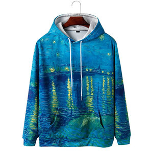 เสื้อฮู้ดดี้พิมพ์ลายแบบซับลิเมชั่นสำหรับผู้ชาย ดีไซน์ทันสมัย แฟชั่น สวยงาม ผลิตตามสั่ง รุ่นล่าสุด สำหรับผู้ใหญ่ - Product Image 1