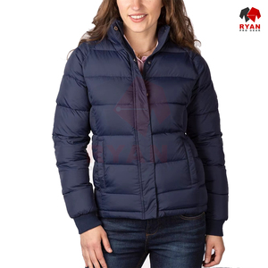 เสื้อแจ็คเก็ตพัฟเฟอร์แบบปรับได้ของ Outfitize International ขายส่ง เสื้อโค้ทแบบมีเชือกผูกเอวสั่งตัดได้ - Product Image 1