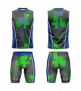 ชุดยูนิฟอร์มฟุตบอลแบบสวมใส่สบาย แห้งเร็ว พิมพ์ลายแบบ Sublimation สำหรับ 7 คนต่อทีม  ระบายอากาศได้ดี สำหรับผู้ใหญ่ 7v7 - Product Image 1
