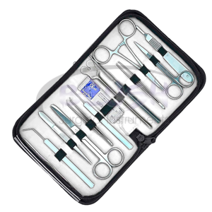 Students Surgical Kits MSC-H-1032 13 Pieces Needle Holder Forceps Tweezers Scaler Scissor Probe By <b>Blush</b> Surgical - Product Image 3