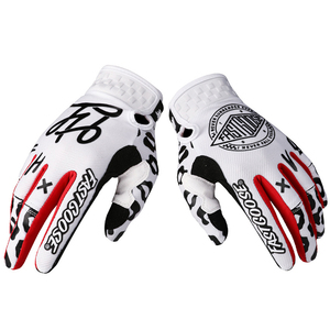 Custom MTB Mountain <b>Bike</b> Cycling Gloves Full <b>Finger</b> Breathable Anti Slip Touchscreen Protective Grip Hook Loop Closure Unisex - Product Image 5
