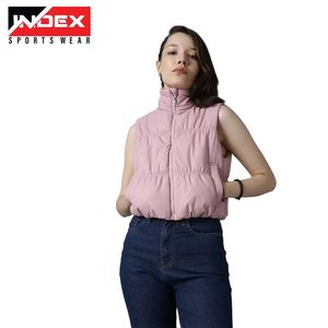Veste matelassée pour femme, vêtements d'extérieur pour temps froid, veste légère et chaude à capuche, style d'hiver tendance - Product Image 1